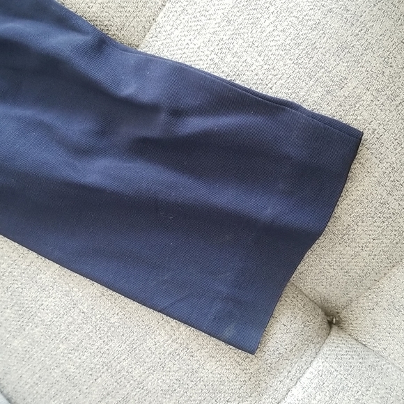 Vintage navy shirt dress - Picture 6 of 7